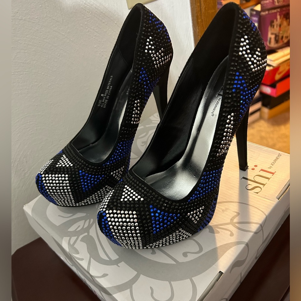 Bedazzled Shi Heel